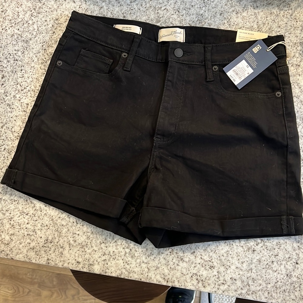 High Rise Denim Shorts by Universal Threads size 12
